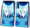 UTHCLO Phone Case with Card Holder Shockproof Protective Cover Compatible with Galaxy Stand Pu Material Fine Workmanship for Everyday Use Blue