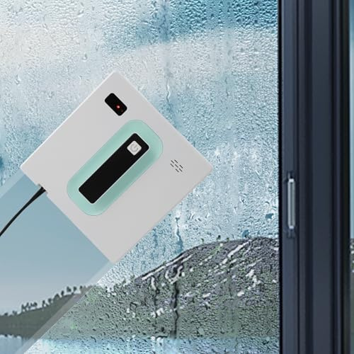 Elektrischer Fensterputzer 2500Pa Fensterputzroboter mit Sprühfunktion 50ML Tank 3 automatischen Pfadmodi Fensterreiniger Roboter Automatischer für Innen- und Außenfenster