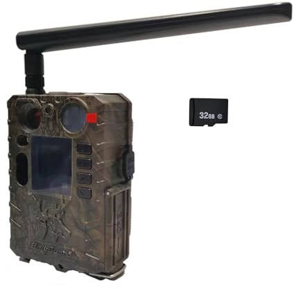 BolyGuard 4G Jagd Kamera Handyübertragung mit SIM 37MP 4K HD Wildkamera mit Bewegungsmelder Nachtsicht Wildtierkamera Tierkamera wasserdicht für die Jagd