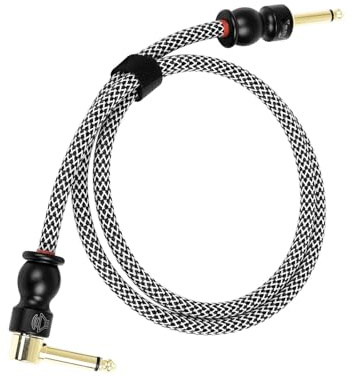 DJYUIOT Accesorio De Instrumento Cuerda Reducción Ruido Cable Guitarra Eléctrica 0,9 M Juego Cables Guitarra