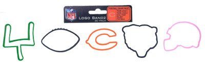 NFL Unisex Logo Bandz Armbänder, Unisex, Team Color, Einheitsgröße