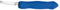 F. DICK Klauenmesser, Hufmesser EXPERT-GRIP 2K 2487 (rechts-kurz-schmal, extra scharfer Skalpell-Anschliff, 2K-Kunststoffgriff Blau) 62487500
