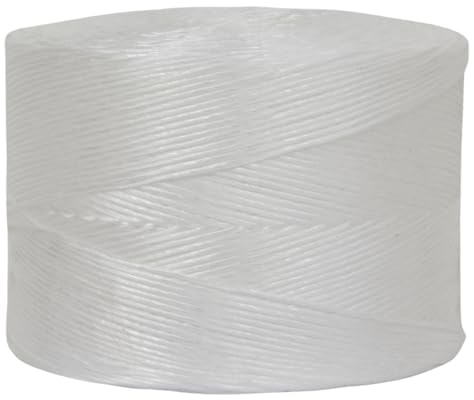 Corderie Italiane 002012214 Spago Rafia titolo 800, Bianco, 2 kg, 1.200 mt