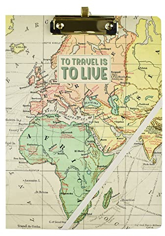 Legami - Dokumentenmappe mit Clip, travel, Small, Traditionell