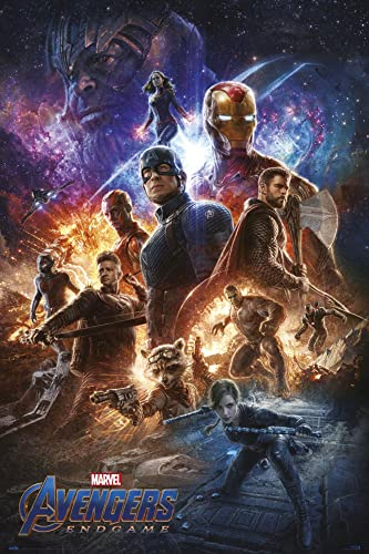 Avengers Endgame - from The Ashes - Characters - Poster - Größe 61x91,5 cm