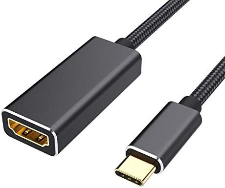 Cableader Adaptateur USB c hdmi 4k@30Hz,USB Type C vers HDMI câble, Compatible pour Macbook/Macbook Pro/iMac/iMac Pro/Dell/ASUS/HP/New Chromebook/Huawei/Samsung etc