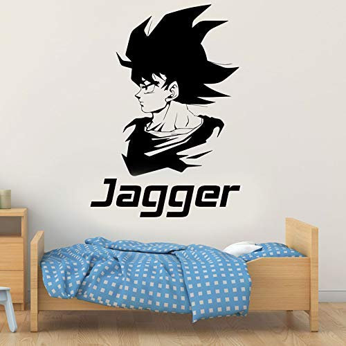 Neue Cartoon Dragon Ball Vinyl Wandtattoo Aufkleber Dekoration Muster Home Dekoration Junge Zimmer Kunst Wandbild Tapete 57 * 81cm