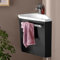 MOB-IN Meuble Lave-Mains SKINO Noir