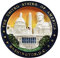 Wedare Magnet Souvenir Washington DC USA 3D-Kühlschrankmagnet, Touristen-Souvenirs-Aufkleber, Heim- und Küchendekoration, USA-Kühlschrankmagnet, 7 × 7 cm