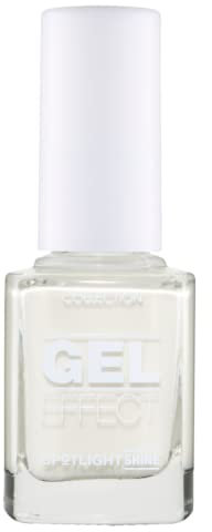 Collection Cosmetics Long Lasting Spotlight Shine Gel Effect Nail Polish Colour, 10.5ml, White Out