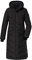 Killtec Damen Kow 62 Wmn Qltd Ct Wintermantel Mantel in Daunenoptik mit Kapuze, Schwarz, 42 EU