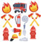 Tischkonfetti zum Kindergeburtstag - Tischdeko - Geburtstag Dekoration (Feuerwehr)