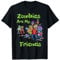 Zombies Are My Friends Halloween T-Shirt
