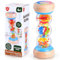 PLAY Regenmacher Rassel Baby Holz, Montessori Spielzeug Baby Rassel Regenmacher Stick Montessori Spielzeug für Babys Sensorik Geschenk, 7 Zoll