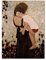 Klassische Kunst Malerei Gustav Klimt Eine Mutter mit Kind Leinwand Poster und Drucke Wandkunst Bild für Heimdekoration 50x70cm Rahmenlos