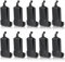 10 Pack Original Walkie Talkie Gürtelclip Kompatibel mit Zwei-Wege-Radio WLN KD-C1 Retevis RT22 Zastone X6 LUITON LT-316 NKTECH NK-U1 Baofeng T20 Zeadio ZS-B1 TIDRADIO TD-M8 RADTEL RT-10 RADIODDIO TY
