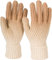 styleBREAKER Damen Strick Handschuhe mit Farbverlauf Muster, Winter Ombré Strickhandschuhe, Fingerhandschuhe 09010045, Farbe:Braun-Beige