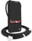FOQENCCI for iPhone SE 3rd Gen Case with Card Holder,iPhone SE 2nd Gen Liquid Silicone with Adjustable Neck Strap,Shockproof Protective Wallet Phone Cover for iPhone 7/8 Crossbody Phone Case Black