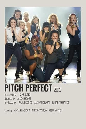 Pitch Perfect 7 Poster, A5, Wandkunst, Heimdekoration, Filmposter, Leinwand, Film, Kino, Retro, Vintage, Kult, klassisch, Nostargic, Saga, moderner Nachdruck, wir drucken jedes Poster für Sie,