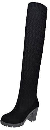 Stivaletti Bimba Stivali Donna con Tacco Numeri Grandi Stivaletti Bassi Stivali Texani Donna Estivi con Tacco Alto Stivali Bianchi Donna Stivali Alti con Tacco A Spillo Stivali