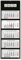 Geiger-Office 5-Monatskalender Wandkalender 2026 BLACK /30 x 100 cm, dekoratives Großformat mit 4 einzelnen, perforierten Kalenderblocks, Rückwand faltbar/Büro -Kalender (BLACK 5-MONATS)