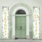 Kreatwow Sage Green 21st Birthday Door Banner 21st Birthday Decorations Sage Green Porch Sign Banner Happy 21 Bday Decorations Cheers to 21 Years Old for Her and Him