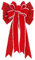 Red, 23 X 30 Cm Christbaum Weihnachtsbaumschmuck Weihnachtszeit Weihnachtsschleifen Christbaum Schleifen Party Weihnachtsdekoration Glitzer Weihnachtsschleifen Haarschleifen Tree Dekorationen