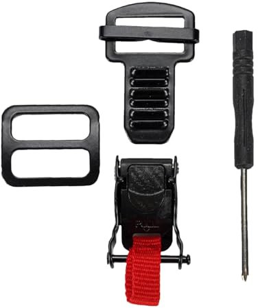 Fahrradhelm Verschluss Doppel-D Motorrad Helm Release Schnallen Motorradhelm Schnellverschluss Motorradhelm Zubehör Für Frauen, Männer Und Erwachsene 6,5 X 2 cm