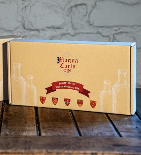Magna Carta Taster Gift Set | 4 x 5cl Mixed Spirit Pouches (Gin & Rum) | 42% ABV Travel-Ready Miniatures | Letterbox Friendly & Flight Compliant | Portable Picnic & Festival Pack