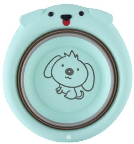 YARNOW Lavabo Plegable para Bebés Diseño de Dibujos Animados Resistente y Ecológico Multiusos para Interiores y Exteriores Celebraciones