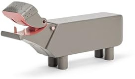 Kay Bojesen Liliput Nilpferd Figur aus Holz, Grau, 6,1 cm H