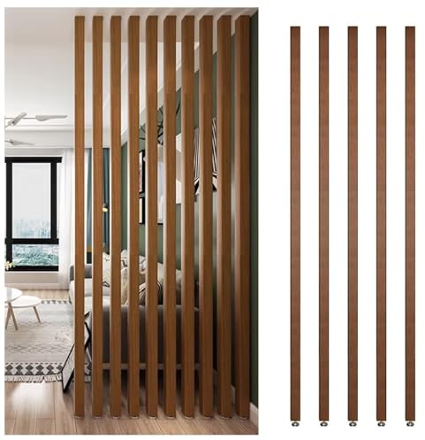 Cloison De Intérieur sans Percage, Room Divider Colonne Décoration，paravents séparation，Panneaux séparation，Séparateur pièce for Maison，Facile et à Installer.(4root,150cm/59.0in/4.92ft)
