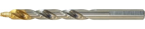 WRS Präz. Spiralbohrer aus HSS-E (Co) mit TIN-Stufenspitze und 3-Flächen-Schaft*, DIN 338, für Stahl und VA, Größe: 8,0 mm Ø, Anzahl der Artikel: 1