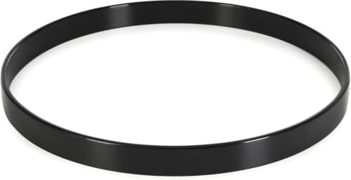 Gibraltar 20 Maple Bass Drum Hoop, Durable Construction, Perfect for Bass Drum Customization and Performance, Ideal for Drummers Seeking Enhanced Aesthetics, Black Finish (SC-20BK)