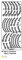 Ursus 59300061 - Kreativ Sticker, Merry Christmas, gold, 5 Blatt, selbstklebend, Ideal zur Kartengestaltung und zum Dekorieren von Geschenken, Stickerbogen ca. 10 x 23 cm