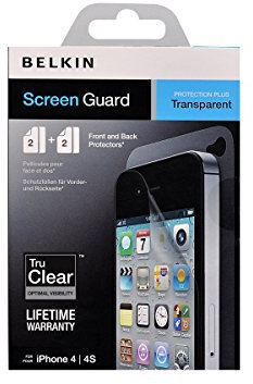 Belkin Full Body Overlay 2 Pack for iPhone 4/4S in Clear