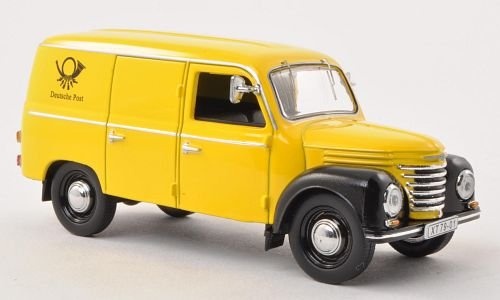 IFA Framo V901/2 Kasten, DDHtsche Post , 1954, Modellauto, Fertigmodell, IST Models 1:43