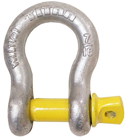 TITAN 10319054 Feuerverzinkter Schäkel Für Anker