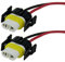 L&P B555 2 Stück H8 PGJ19-1 35W bis 100W H11 PGJ19-2 Keramikfassung Keramik Lampen Fassung Lampenfassung für Glühlampen Glühbirnen Lampen