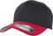 Flexfit Uni 6277T-Flexfit Wooly Combed 2-Tone Cap, blk/red, L/XL