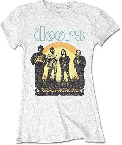 Rock Off Officially Licensed Products Women's The Doors Waiting for The Sun T - Shirt