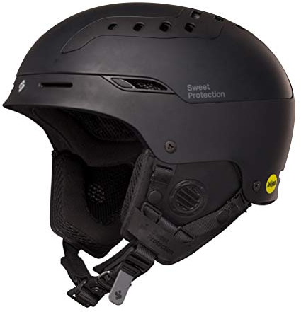 Sweet Protection Unisex – Erwachsene Switcher MIPS Ski/Snowboard Helmet, Dirt Black, LXL