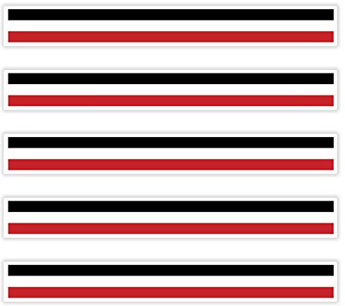 5 x Aufkleber KAISERREICH - f. KFZ Auto Motorrad Boot Flagge Fahne