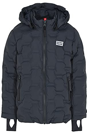 Lego Wear Unisex Kinder Lwjipe Jacke, Dunkle Grau, 122 EU