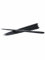 Stoff Nagel taper candles by Ester & Erik aus Paraffinwachs in der Farbe Black, Brenndauer ca. 3,5h, tropffrei, 6er Pack, 36010