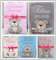 BotoBaby® - Babydecke mit Namen und Geburtsdatum - Geschenk Taufe Geburt -
