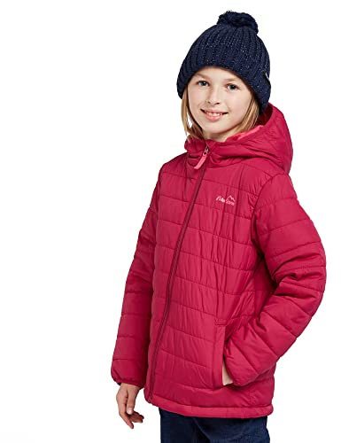 Peter Storm Kids' Blisco II Jacket with Hood & 2 Pockets for Boys & Girls, Insulated & Water-resistant Puffer Coat for Cold Weather & Winter (UK, Age, 13 Years, Regular, Pink)