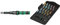 Wera 05075605001 Click-Torque A 6 Drehmomentschlüssel mit Umschaltknarre, Schwarz, Grün, 1/4 Sechskant, 2.5-25 Nm & Bit-Sortiment, 61-teilig, Schwarz,05057441001
