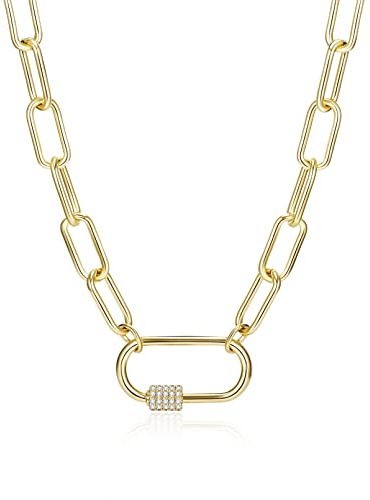 Halskette Anhänger Design Oval Karabiner Serie Anhänger für Frauen Vintage Ketten passen Choker Geschenke für den besten Freund Geburtstagsgeschenke
