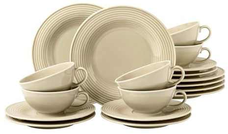 Seltmann Weiden 4052212124698 Teeservice 18-teilig BT klein, Porzellan